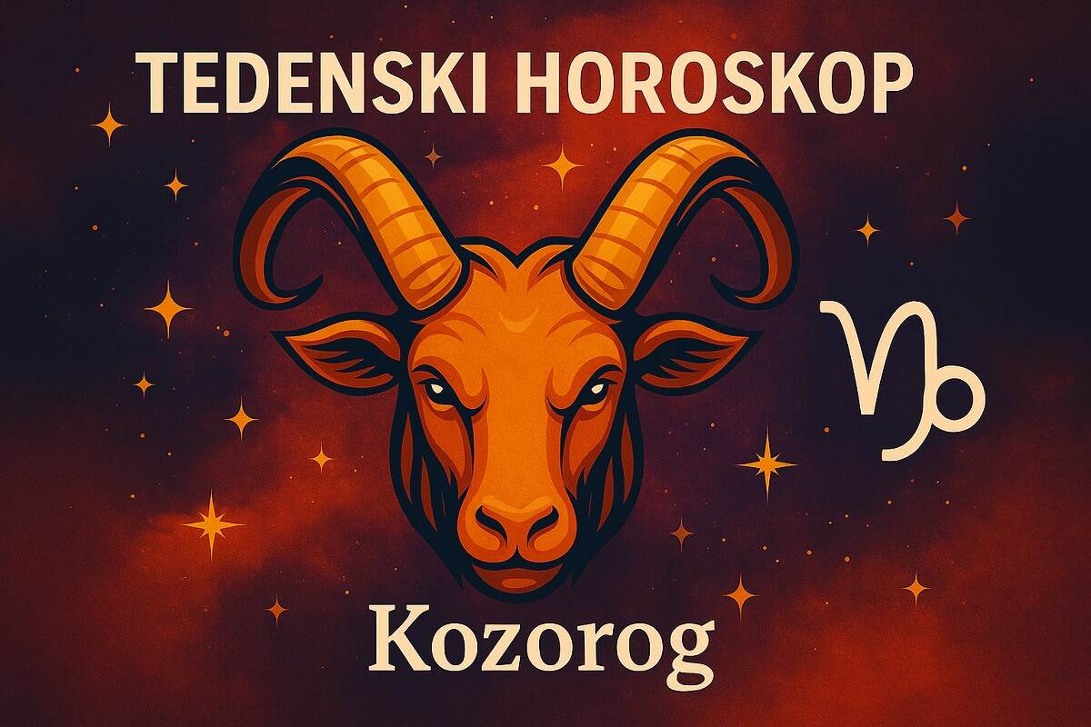tedenski horoskop Kozorog