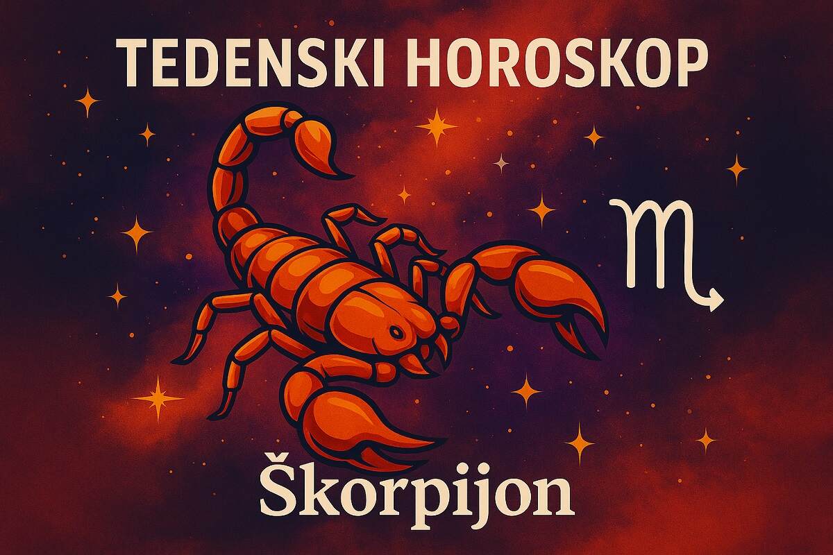 tedenski horoskop Škorpijon